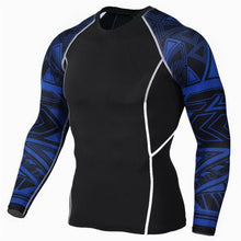 Load image into Gallery viewer, Sportwear Rashgard Sport Shirt Men Compression Pants Punisher Gym Running Shirt Men Fitness Leggings Clothes Tight Suit
