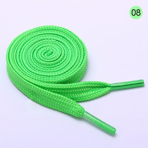 1 Pair Colourful Shoelaces Shoe Laces for Canvas Sneakers Sport Shoes Long Rope Laces Long 100CM