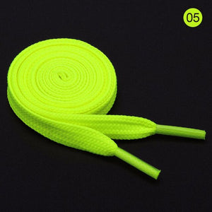 1 Pair Colourful Shoelaces Shoe Laces for Canvas Sneakers Sport Shoes Long Rope Laces Long 100CM