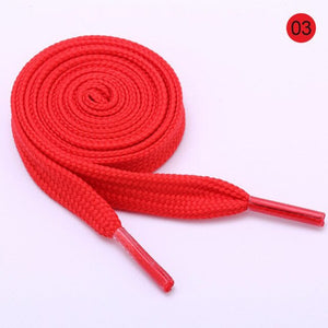 1 Pair Colourful Shoelaces Shoe Laces for Canvas Sneakers Sport Shoes Long Rope Laces Long 100CM