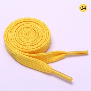 1 Pair Colourful Shoelaces Shoe Laces for Canvas Sneakers Sport Shoes Long Rope Laces Long 100CM