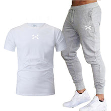 Load image into Gallery viewer, 2Pcs/Set Men's Tracksuit Gym Fitness Compression Sports Suit Clothes Running Jogging Sport Trousers Pant Exercise Workout Tights