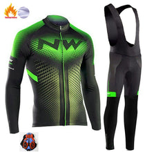 Load image into Gallery viewer, 2018 Northwave Pro Team Winter Cycling Clothing Breathable Ropa Ciclismo Long Sleeve MTB Bicycle Clothing Outdoor Sport Clothes