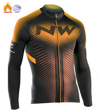 Load image into Gallery viewer, 2018 Northwave Pro Team Winter Cycling Clothing Breathable Ropa Ciclismo Long Sleeve MTB Bicycle Clothing Outdoor Sport Clothes