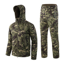 Load image into Gallery viewer, Men Outdoor Waterproof Jackets TAD V 5.0 XS Softshell Hunting Outfit Thermal Clothes Tactical Camping Hiking Breath Sport Suit