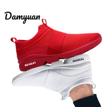 Load image into Gallery viewer, Damyuan 2019 New Fashion Men Women Flyweather Comfortable Breathable Non-leather Casual Light Size 46 Sport Mesh Jogging Shoes