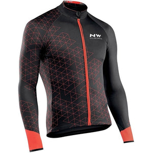 2019 Northwave Long Sleeve Cycling Clothes Set NW Pro team Jersey men suit Breathable outdoor sportful bike MTB clothing paded