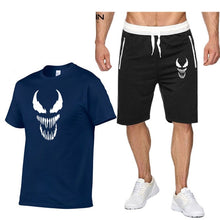 Load image into Gallery viewer, venom 2 Pcs/Set Men's Tracksuit Sports Suit Gym Fitness Compression Clothes Running Jogging Sport Wear Exercise Workout Set