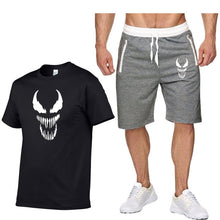 Load image into Gallery viewer, venom 2 Pcs/Set Men's Tracksuit Sports Suit Gym Fitness Compression Clothes Running Jogging Sport Wear Exercise Workout Set