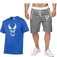 Load image into Gallery viewer, venom 2 Pcs/Set Men's Tracksuit Sports Suit Gym Fitness Compression Clothes Running Jogging Sport Wear Exercise Workout Set