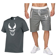 Load image into Gallery viewer, venom 2 Pcs/Set Men's Tracksuit Sports Suit Gym Fitness Compression Clothes Running Jogging Sport Wear Exercise Workout Set