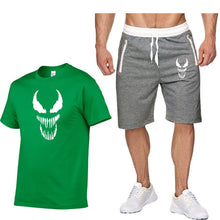 Load image into Gallery viewer, venom 2 Pcs/Set Men's Tracksuit Sports Suit Gym Fitness Compression Clothes Running Jogging Sport Wear Exercise Workout Set