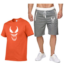 Load image into Gallery viewer, venom 2 Pcs/Set Men's Tracksuit Sports Suit Gym Fitness Compression Clothes Running Jogging Sport Wear Exercise Workout Set