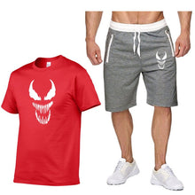 Load image into Gallery viewer, venom 2 Pcs/Set Men's Tracksuit Sports Suit Gym Fitness Compression Clothes Running Jogging Sport Wear Exercise Workout Set