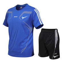 Load image into Gallery viewer, High Quality Loose Men's Sport Suits Quick Dry Running sets Clothes New Sports Joggers Training Gym Fitness Jogging Tracksuits