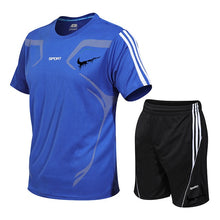 Load image into Gallery viewer, High Quality Loose Men's Sport Suits Quick Dry Running sets Clothes New Sports Joggers Training Gym Fitness Jogging Tracksuits