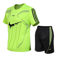 Load image into Gallery viewer, High Quality Loose Men's Sport Suits Quick Dry Running sets Clothes New Sports Joggers Training Gym Fitness Jogging Tracksuits
