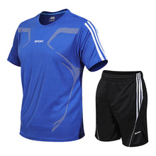 Load image into Gallery viewer, High Quality Loose Men's Sport Suits Quick Dry Running sets Clothes New Sports Joggers Training Gym Fitness Jogging Tracksuits