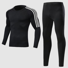 Load image into Gallery viewer, Quick-drying compression men&#39;s sports training suit men&#39;s gym jogging running suit men&#39;s tight fitness workout clothes