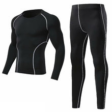 Load image into Gallery viewer, Quick-drying compression men&#39;s sports training suit men&#39;s gym jogging running suit men&#39;s tight fitness workout clothes