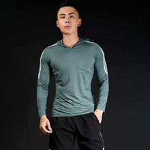 Load image into Gallery viewer, Quick-drying compression men&#39;s sports training suit men&#39;s gym jogging running suit men&#39;s tight fitness workout clothes