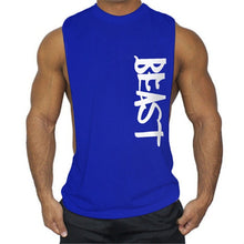 Load image into Gallery viewer, Gym Men Sleeveless Running Bodybuilding Tank Top Muscle Stringer Fitness Shirt Breathable Workout Sport Vest Clothes