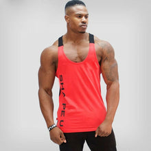 Load image into Gallery viewer, Gym Men Sleeveless Running Bodybuilding Tank Top Muscle Stringer Fitness Shirt Breathable Workout Sport Vest Clothes