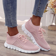 Load image into Gallery viewer, Running Shoes For women Lace Up Sneakers Women Sock Shoes Breathable Mesh Shoes Women Summer Sport Shoes Woman Athletic