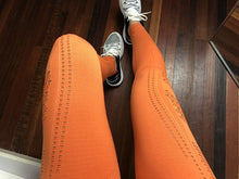 Load image into Gallery viewer, Women Seamless Yoga Sets Workout Clothes for Women Long Sleeve Crop Top + Mesh Leggings Running Sport Suit Gym Clothing 2 Pieces