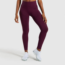 Load image into Gallery viewer, Women Seamless Yoga Sets Workout Clothes for Women Long Sleeve Crop Top + Mesh Leggings Running Sport Suit Gym Clothing 2 Pieces