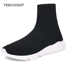 Load image into Gallery viewer, Running Shoes For Men Women Breathable Sneakers Women Men Knit Upper Sport Shoes Sock Boots Woman Chunky Shoes High Top