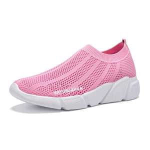 Running Shoes For Men Women Breathable Sneakers Women Men Knit Upper Sport Shoes Sock Boots Woman Chunky Shoes High Top