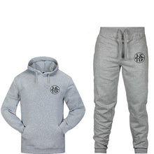 Load image into Gallery viewer, New men's sportswear fitness clothing spring and autumn suit male basketball running fitness training clothes sportswear 2019
