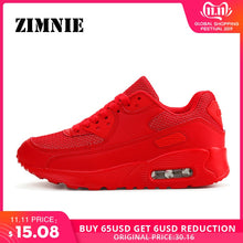 Load image into Gallery viewer, ZIMNIE Air Mesh Women Men Lightweight Outdoor Sport Running Shoes Couples Breathable Soft Athletics Jogging Sport Sneaker Shoe