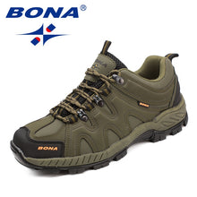 Load image into Gallery viewer, BONA New Arrival Classics Style Men Hiking Shoes Lace Up Men Sport Shoes Outdoor Jogging Trekking Sneakers Fast Free Shipping