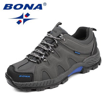 Load image into Gallery viewer, BONA New Arrival Classics Style Men Hiking Shoes Lace Up Men Sport Shoes Outdoor Jogging Trekking Sneakers Fast Free Shipping