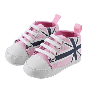 New Canvas Baby Sneaker Sport Shoes For Girls Boys Newborn Shoes Baby Walker Infant Toddler Soft Bottom Anti-slip First Walkers