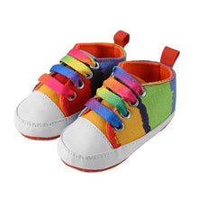 Load image into Gallery viewer, New Canvas Baby Sneaker Sport Shoes For Girls Boys Newborn Shoes Baby Walker Infant Toddler Soft Bottom Anti-slip First Walkers