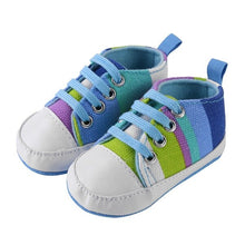 Load image into Gallery viewer, New Canvas Baby Sneaker Sport Shoes For Girls Boys Newborn Shoes Baby Walker Infant Toddler Soft Bottom Anti-slip First Walkers