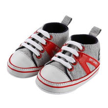 Load image into Gallery viewer, New Canvas Baby Sneaker Sport Shoes For Girls Boys Newborn Shoes Baby Walker Infant Toddler Soft Bottom Anti-slip First Walkers