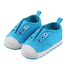 Load image into Gallery viewer, New Canvas Baby Sneaker Sport Shoes For Girls Boys Newborn Shoes Baby Walker Infant Toddler Soft Bottom Anti-slip First Walkers