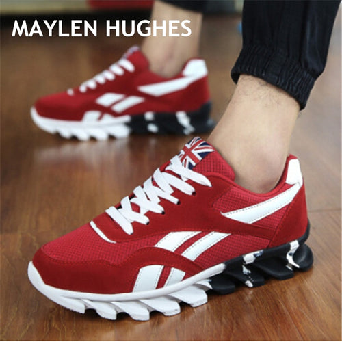 2019 New Spring Autumn Men Running Shoes For Outdoor Comfortable MenTrianers Sneakers Men Sport Shoes