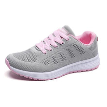 Load image into Gallery viewer, Hundunsnake Breathable Mesh Women&#39;s Athletic Shoes Sport Lady Sports Shoes White Running Shoes Women&#39;s Sneakers Chausure A-198